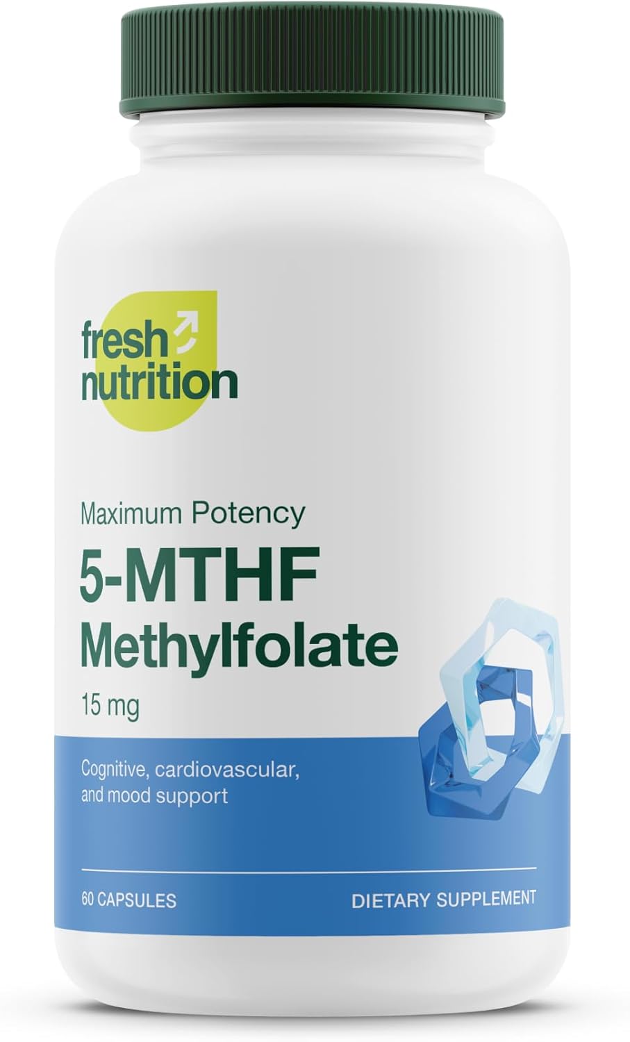 Fresh nutrition L Methylfolate 15mg | 60 Capsules