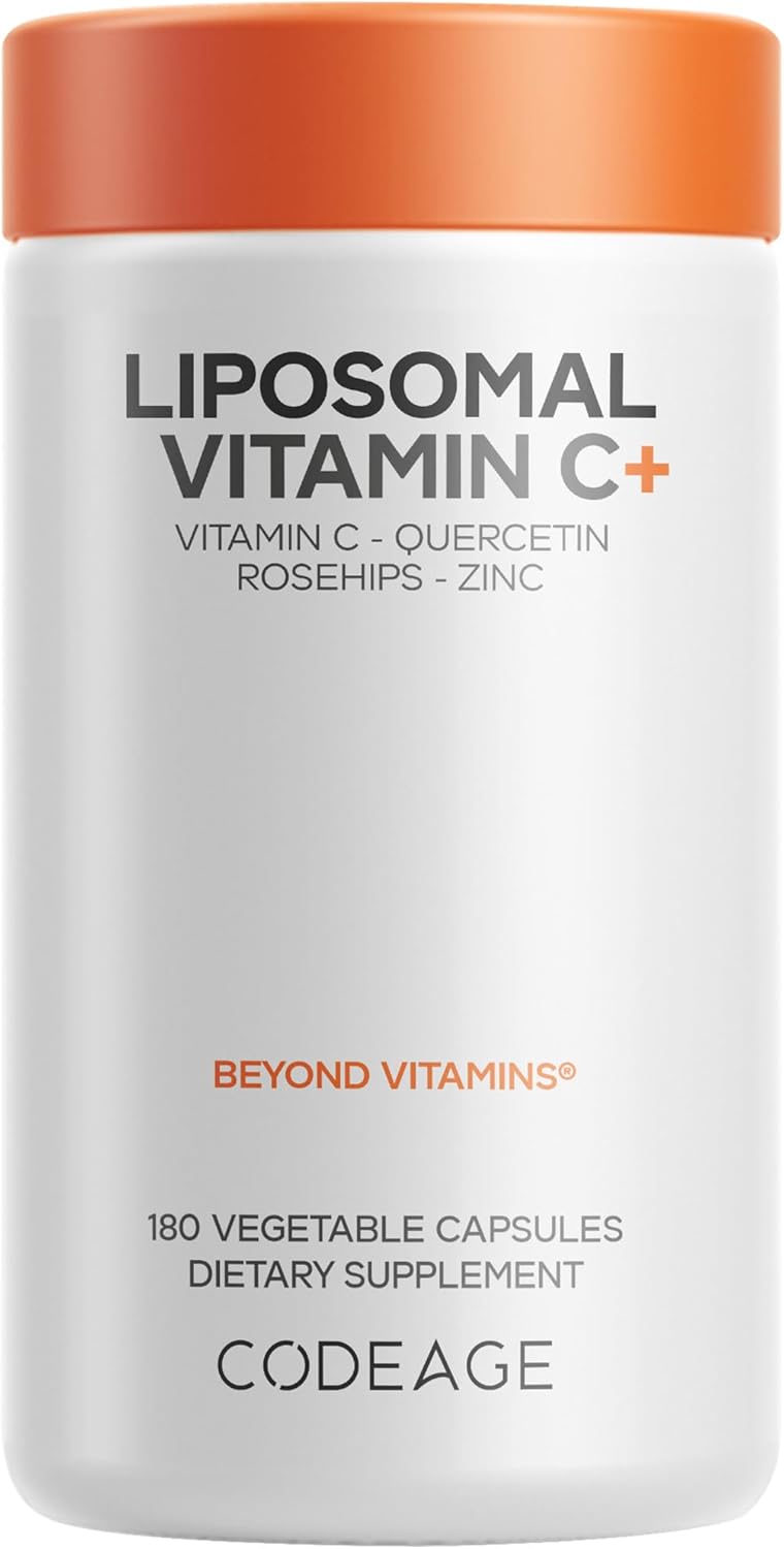 Codeage Liposomal Vitamin C 1500mg | 180 Capsules