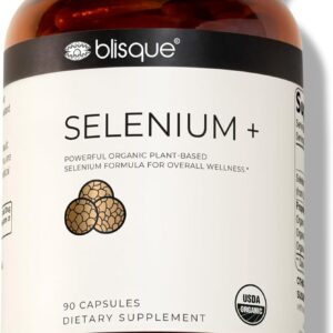 Blisque Selenium+ Organic Mustard Seed Formula | 90 Vegan Capsules