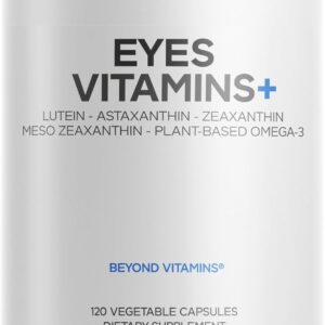 Codeage Eyes Vitamins+ AREDS 2-Inspired Formula – 120 Capsules