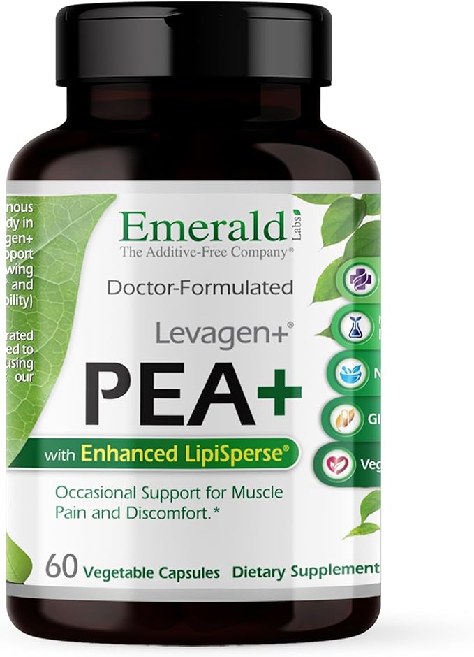 Emerald Laboratories Pea+ with Levagen+ | 60 Capsules