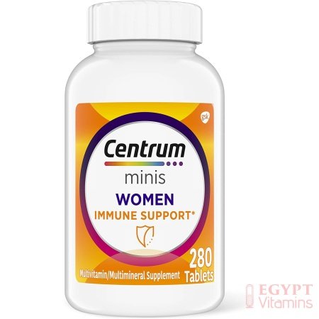 Centrum Minis Women’s Daily Multivitamin for Immune Support with Zinc and Vitamin C, 280 Mini Tablets, 140 Day Supply فيتامينات متعددة الاستخدام اليومي للنساء من سنتروم ميني مع الزنك و فيتامين سي لدعم المناعة 280 قرص صغير تكفي لمدة 140 يوم - الصورة 21