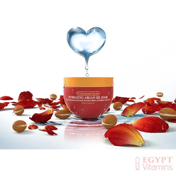 Arvazallia Hydrating Argan Oil Hair Mask and Deep Conditioner for Dry or Damaged Hair – 8.45 Ozماسك وبلسم للشعر بزيت الارجان المرطب لإصلاح الشعر التالف والجاف - الصورة 5
