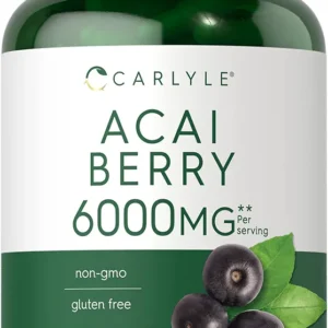 Carlyle Acai Berry Capsules 6000mg | 250 Count