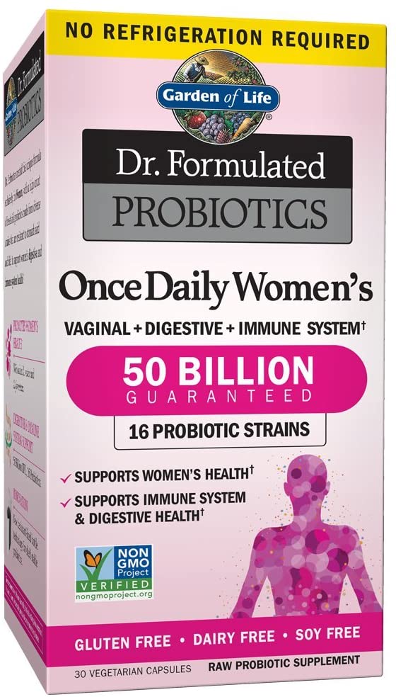 Garden of Life Probiotics for Women 50 Billion CFU, 30 Capsules