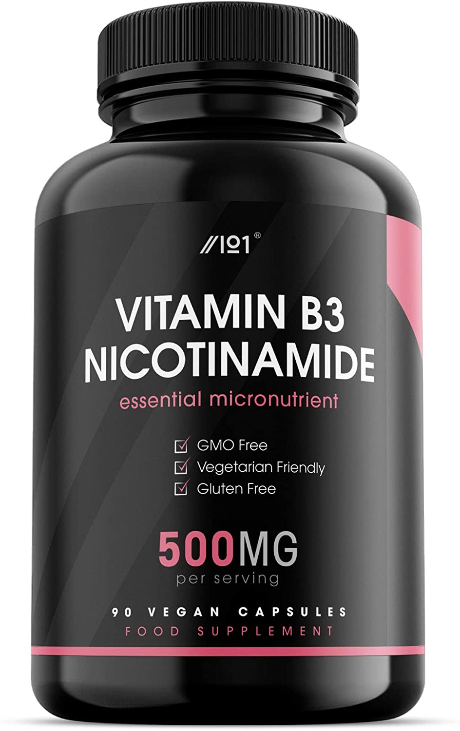 ALPHA01 Vegan Vitamin B3 500mg |90 Vegan Caps