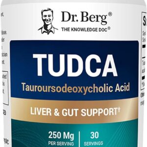 Dr. Berg’s TUDCA Supplement | Liver & Gallbladder Support | 30 Capsules