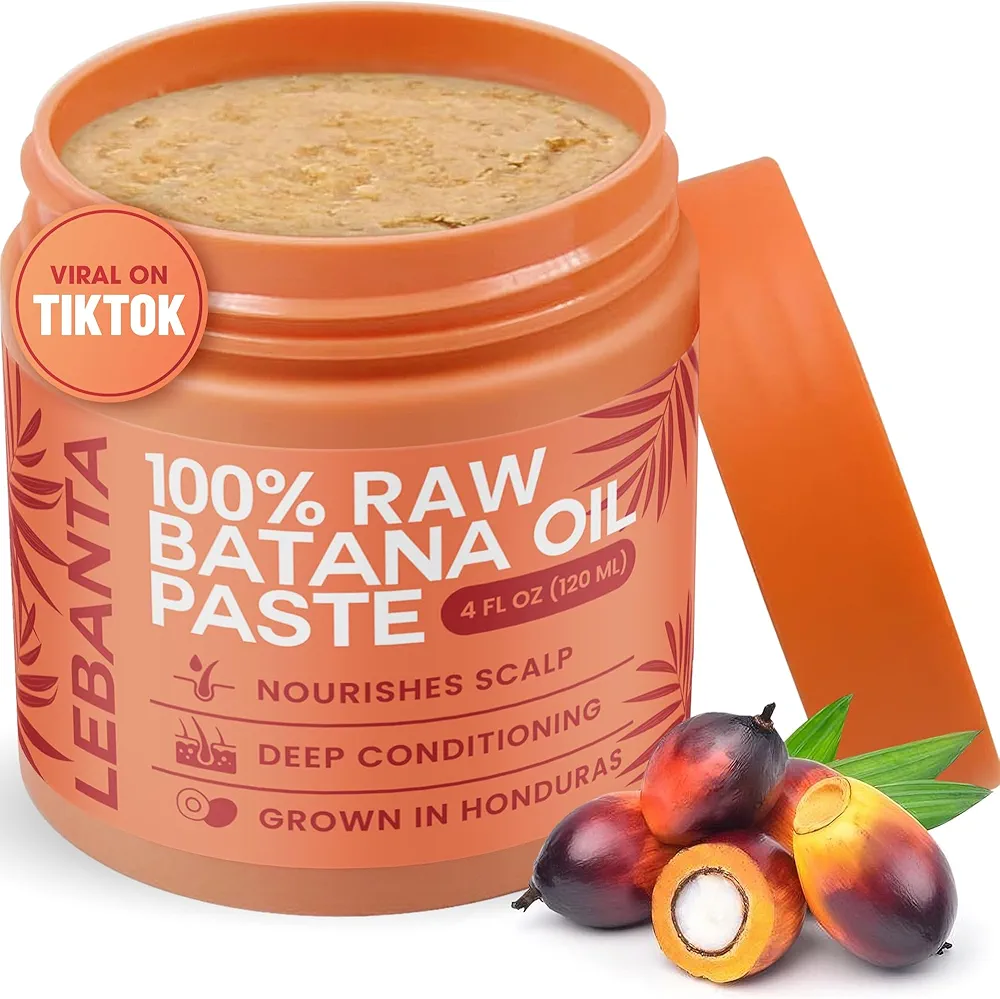 100% Pure Raw Batana Oil | For Thicker, Stronger-Looking Hair | 120 ml