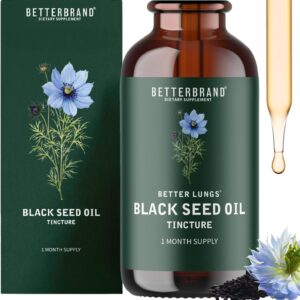Betterbrand BetterLungs Black Seed Oil Tincture | 60ml