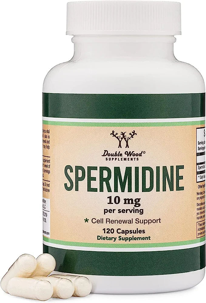 Double Wood Spermidine 10mg -120 Capsules