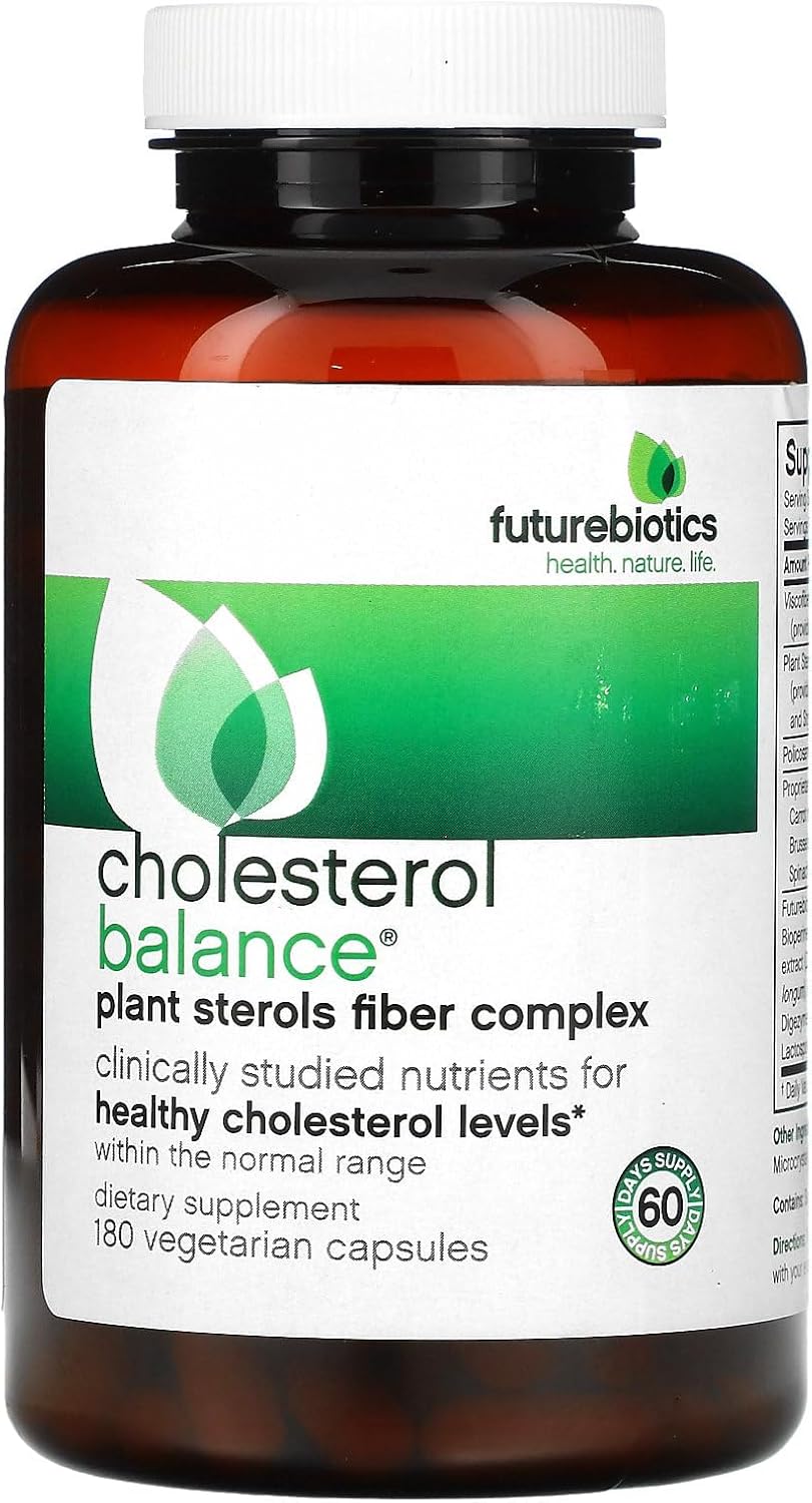 Futurebiotics CholesterolBalance | Plant Sterol Supplement | 180 Caps