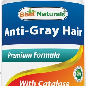 Best Naturals Anti Gray Hair Formula | Catalase | 60 Capsules