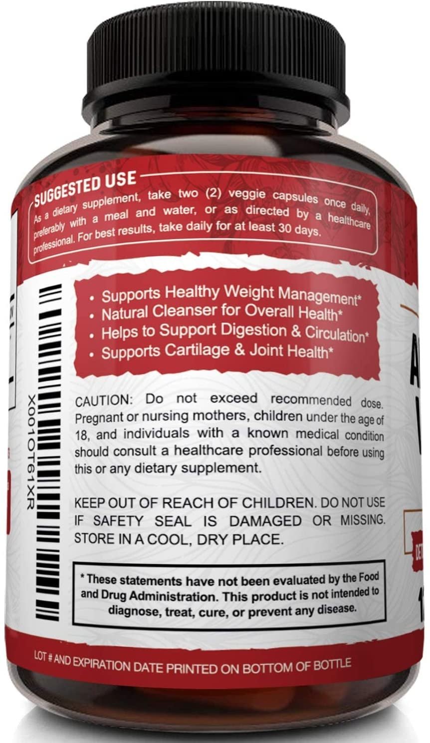 Apple Cider Vinegar Capsules with The Mother – 120 Vegan ACV Pills – Best Supplement for Healthy Weight Loss, Diet, Keto, Digestion, Detox, Immune – Powerful Cleanser & Appetite Suppressant Non-GMO - الصورة 3
