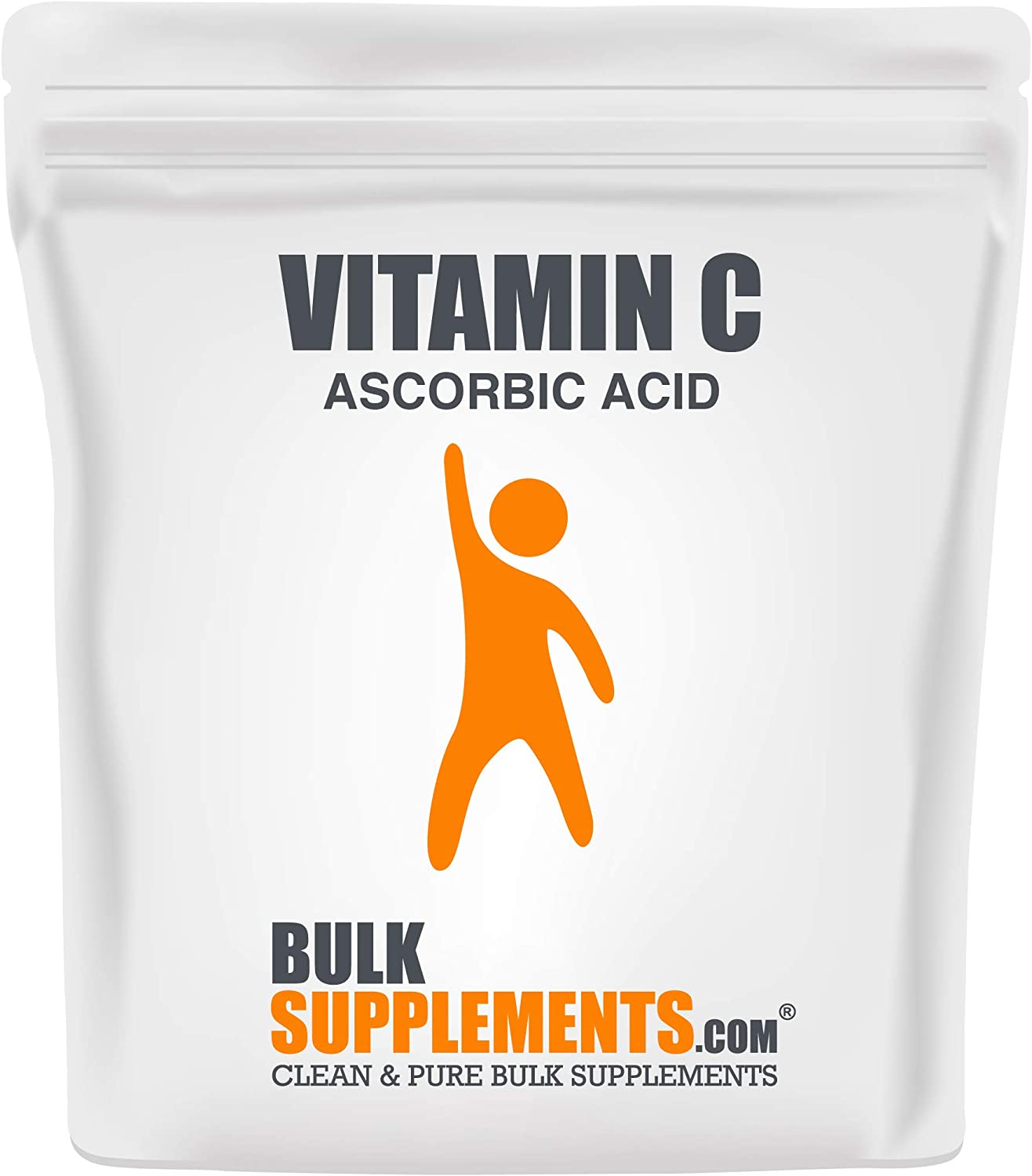BulkSupplements.com Vitamin C Powder – Ascorbic Acid Vitamin C – Vitamin C Supplement – Ascorbic Acid Powder (1 Kilogram – 2.2 lbs – 1333 Servings) فيتامين ج 750 مجم الجرعة 1 كيلو جرام