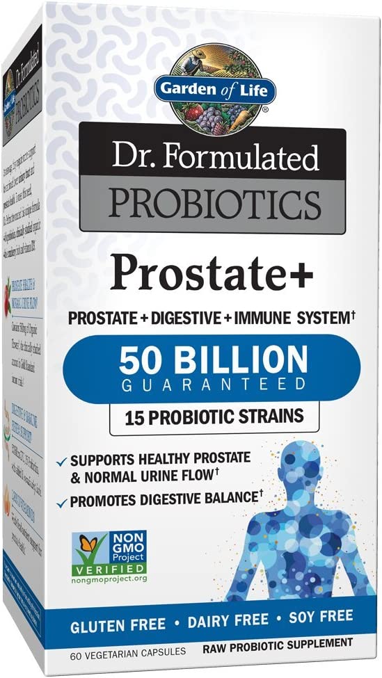 Garden of Life Dr. Formulated Probiotics Prostate+ | 60 Capsules