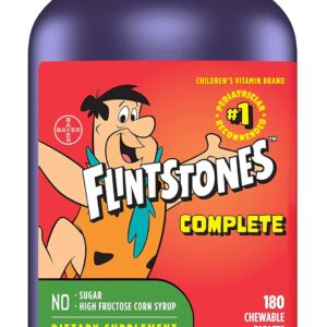 Flintstones Vitamins Chewable Kids Multivitamin – 180 Count