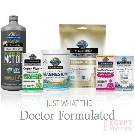 Garden of Life Dr. Formulated Brain Health 100% Organic Coconut MCT Oil 32 fl oz Unflavored, 13g MCTs, Keto & Paleo Diet Friendly Body & Brain Fuel, Certified Non-GMO Vegan & Gluten Free, Hexane-Free جاردين اوف لايف ، زيت م س ت من جوز الهند العضوى 100%، لصحة المخ ووقود سريع للجسم والمخ ، 946 مل - الصورة 29