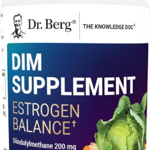 Dr Berg’s DIM Supplement Estrogen Support | 60 Capsules