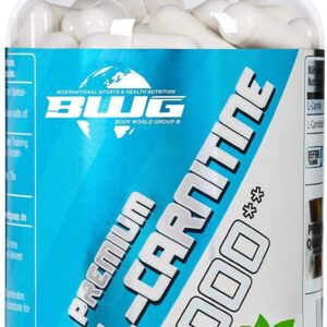 BWG Premium L-Carnitine 2000–3000 mg – 100 Capsules