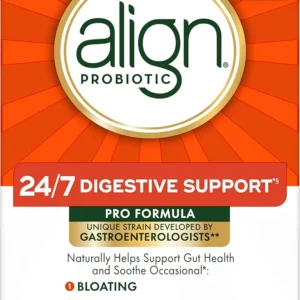 Align Probiotic Pro Formula | Bloating & Gas Relief | 63 Capsules