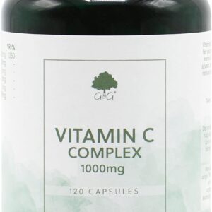 G&G High Strength Vitamin C 1000mg Capsules with Rosehip | 120 Capsules