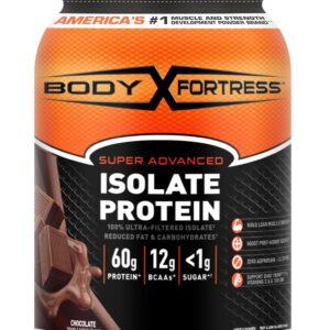 Body Fortress Super Advanced Whey Protein Isolate | Chocolate | 1.36 kg