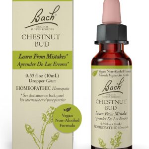 Bach Original Flower Remedies, Chestnut Bud 10mL Dropper برعم الكستناء من علاجات الزهور الأصلية لد.باخ , 10 مل