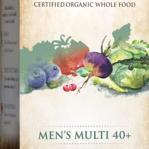 Garden of Life Organic Multivitamin for Men 40+ | 120 Tablets