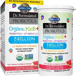 Garden of Life Dr. Formulated Probiotics Organic Kids | 30 Chews