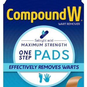 Compound W Wart Remover Maximum Strength One Step Pads, 14 Medicated Pads