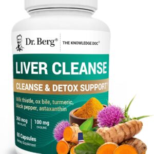 Dr. Berg Liver Cleanse | Premium Detox & Support Formula – 60 Capsules