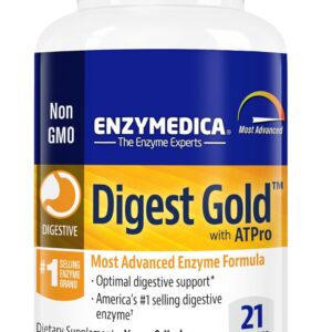 Enzymedica Digest Gold + ATPro, 21 Capsules