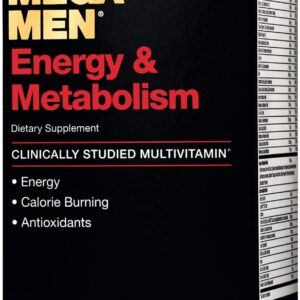GNC Mega Men Energy & Metabolism Multivitamin | 180 Count