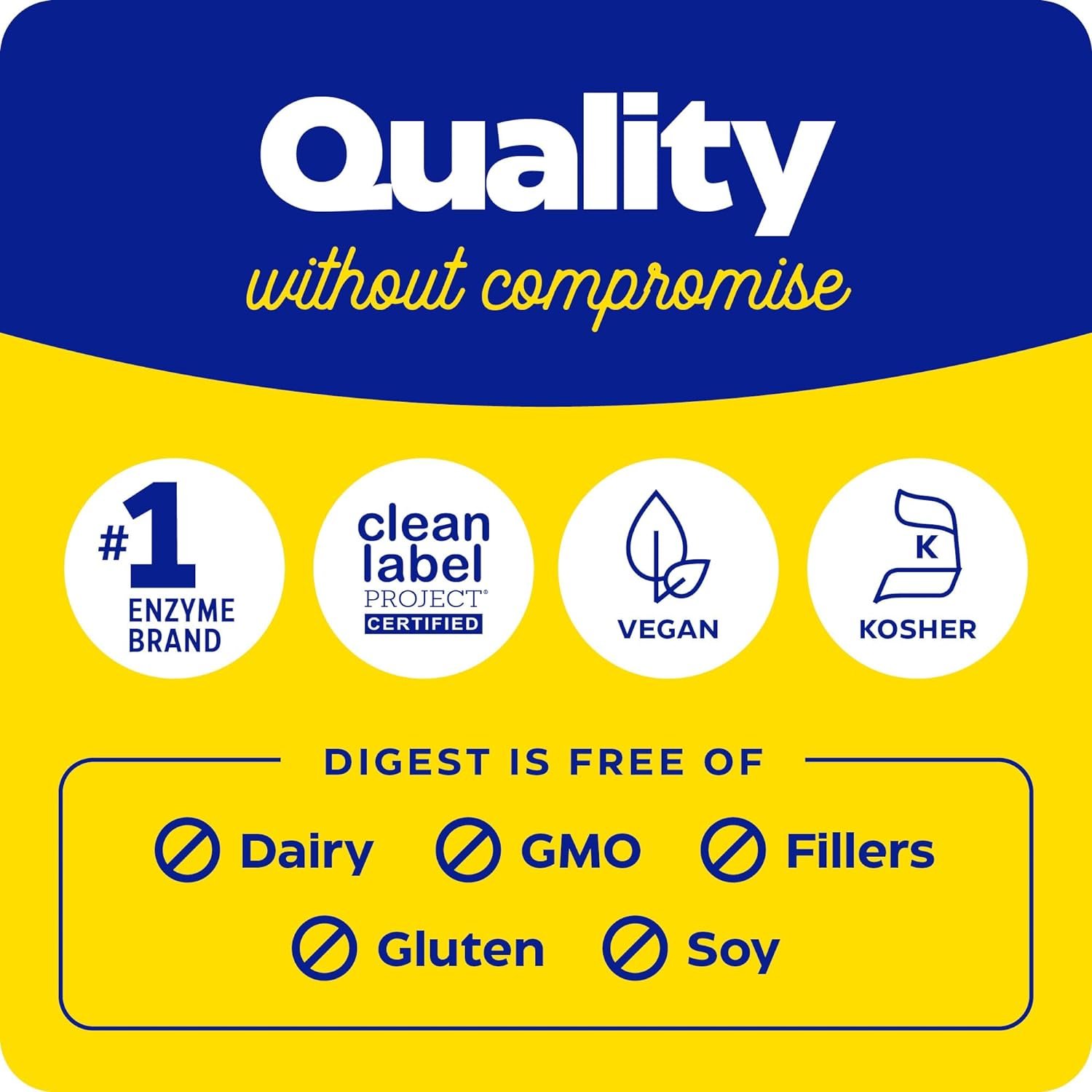 Enzymedica Digest, Complete Enzyme Formula for Everyone’s Digestive Health, with Full Range of Enzymes for Everyday Diets, 90 Capsulesتركيبة إنزيمية كاملة لصحة الجهاز الهضمي وحل مشاكله من تقلصات وانتفاخات وعسر الهضم عبوة 90 كبسولة - الصورة 5