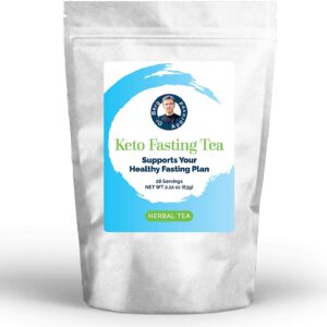 Dr. Berg’s Keto Fasting Tea, Appetite Suppressant, Help Reduce Hunger, Metabolism & Energy Support شاى التخسيس بدون سكر ومنزوع الكافيين،يساعد على تقليل الشهية والجوع ويزيد من انتاج الطاقة