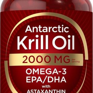 Carlyle Antarctic Krill Oil 2000 mg ,Omega-3 EPA, DHA | 120 Softgels