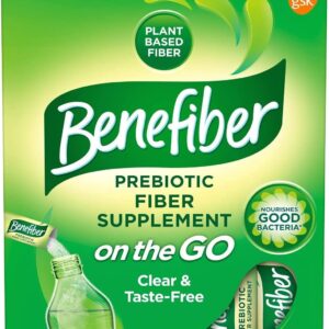 Benefiber On the Go Prebiotic Fiber Powder, Unflavored | 28 Sticks