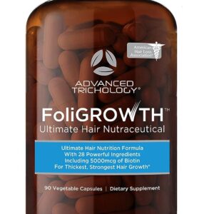 Advanced Trichology FoliGROWTH, 90 Capsules