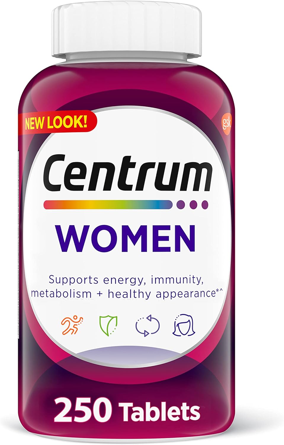 Centrum Multivitamin for Women, 250 Tablets