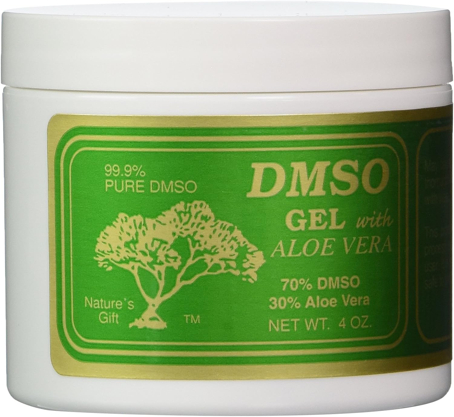 DMSO Gel with Aloe Vera, 4 Ounce