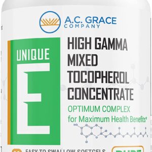 A.C. Grace, Unique E Mixed Tocopherols Concentrate Softgels, 90 Softgels