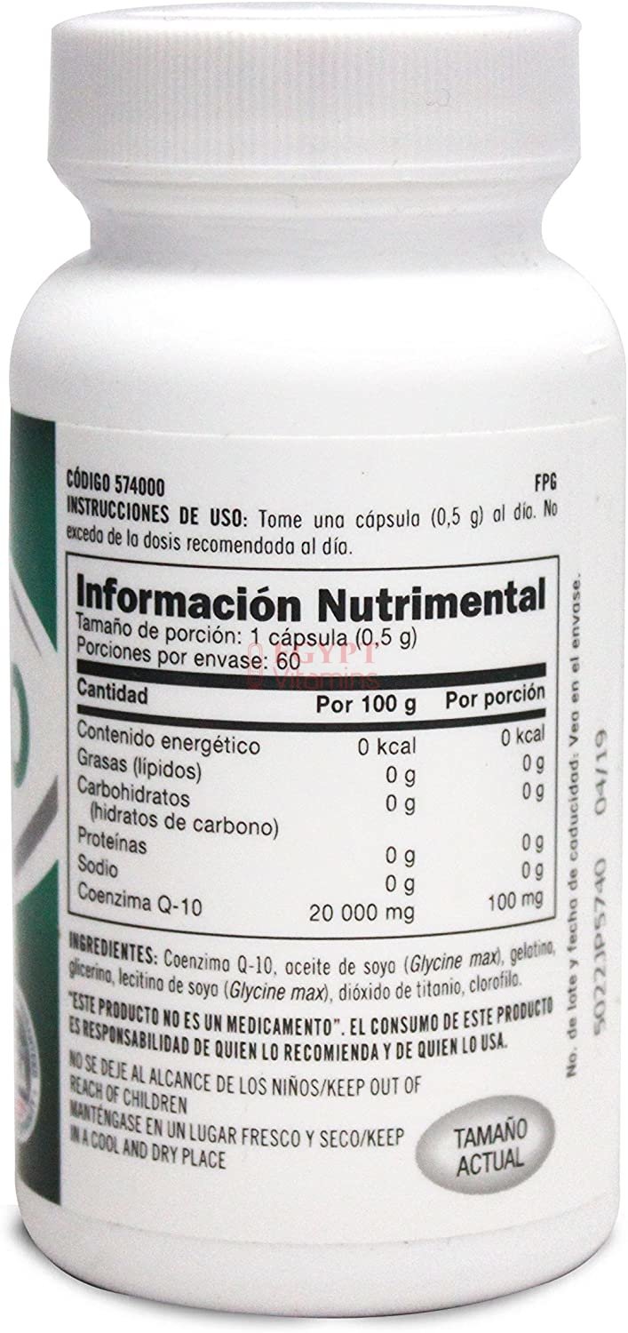 GNC CoQ-10 100mg, Preventive Nutrition, 60 Softgels كيو 10، 100 مجم ، 60 سوفت جيل، لصحة القلب والمخ - الصورة 2