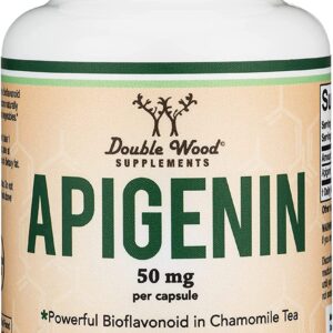 Double Wood Apigenin 50mg, 120 Capsules