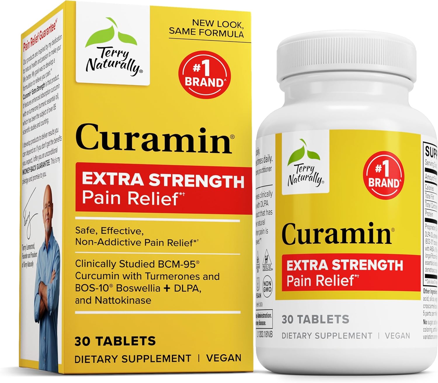 Curamin Extra Strength | Curcumin & Boswellia Supplement |30 Tablets