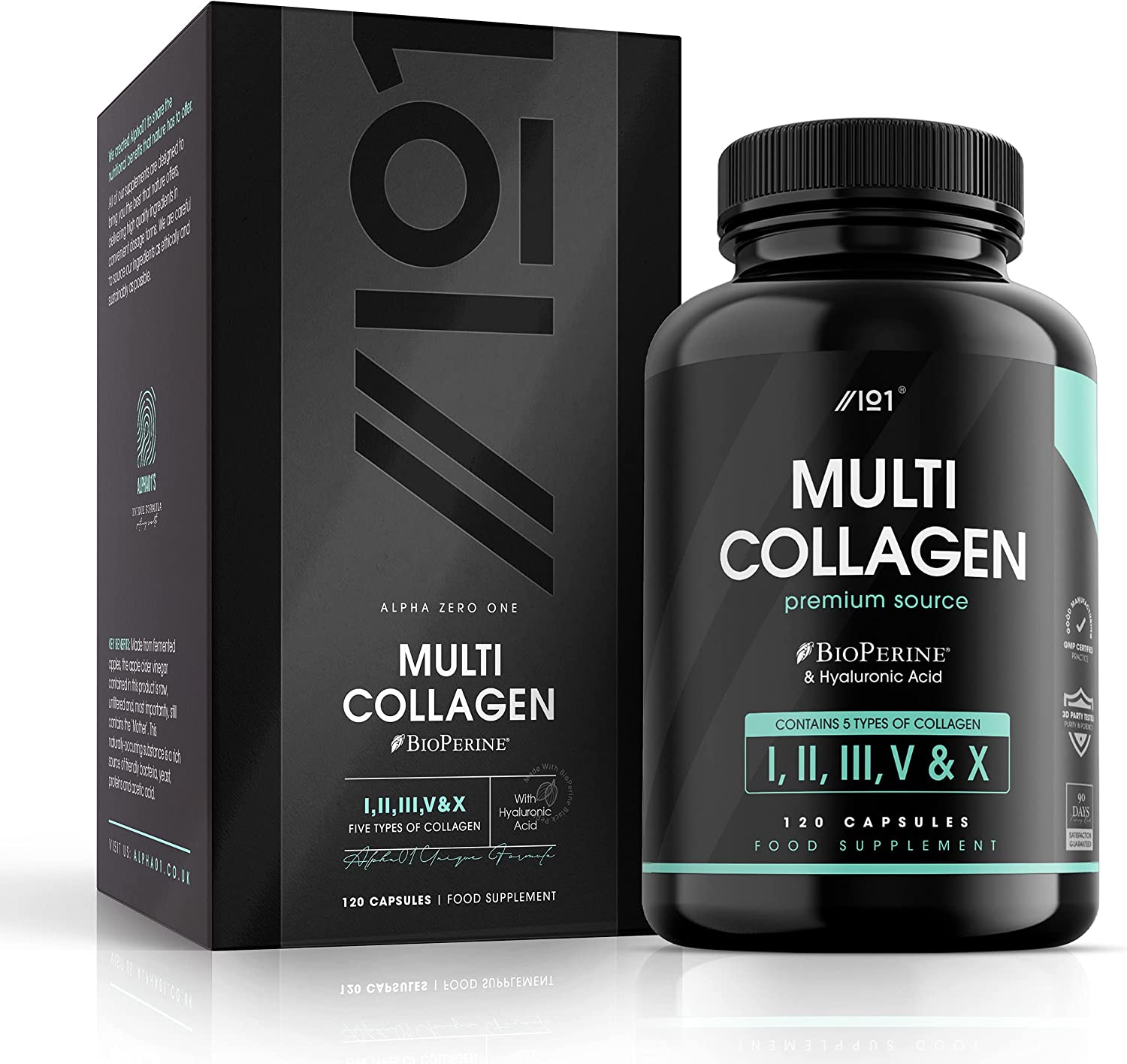 Alpha01 Multi Collagen 5 types 120 Capsules