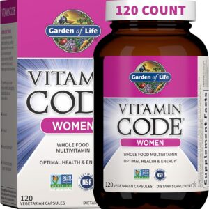 Garden of Life Women’s Multivitamin – Vitamin Code |120 Capsules