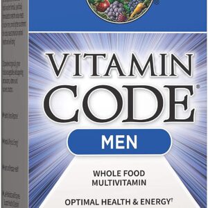 Garden of Life Vitamin CODE Men’s Multivitamin | Raw Whole Food Formula | 120 Capsules