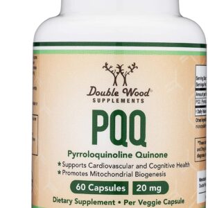 Double Wood PQQ 20mg – 60 Capsules