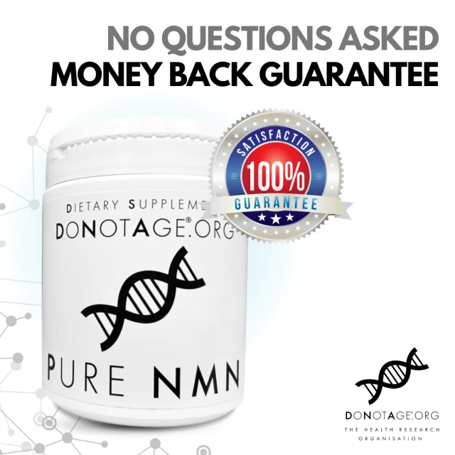 DoNotAge Pure NMN Powder 100g | U-NMN NAD+ Booster | 100 Grams