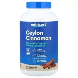 Nutricost قرفة سيلان العضوية 150 كبسولة